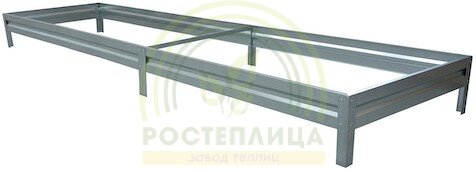Оцинкованные грядки высотой 15 см