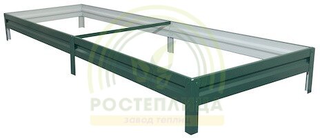 Грядки с полимерным покрытием высотой 15 см
