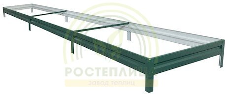 Грядки с полимерным покрытием высотой 15 см