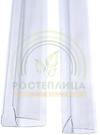 Профиль угловой прозрачный CP 4-10 мм, длина 6 м