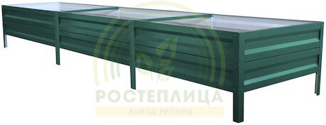 Грядки с полимерным покрытием высотой 40 см